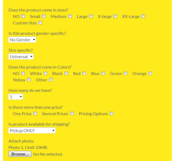 Conditional Contact Forms