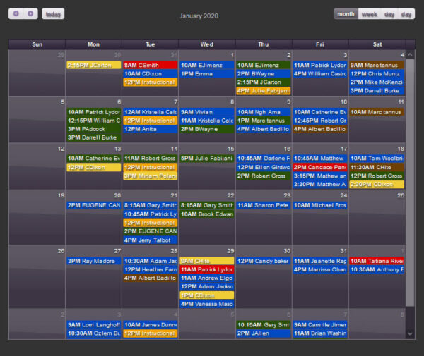 Online Calendar